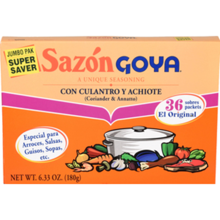 GOYA Goya Jumbo Sazon Cilantro 6.33 oz. Box, PK15 3776